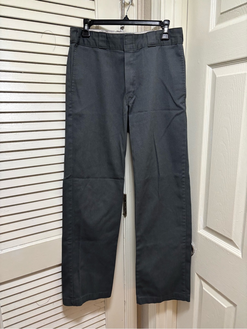 Dickies Men's Straight Leg Chinos - Dark Gray